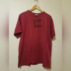 Keep It Real Vintage Converse T Shirt Mens XL